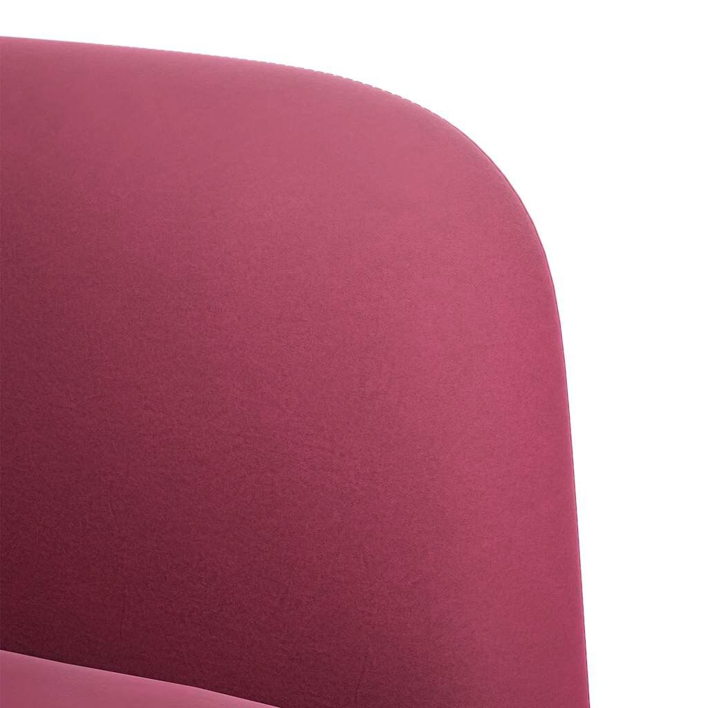Fauteuil Fluweel Wijnrood - Z.G.A.N. - 35% Korting!