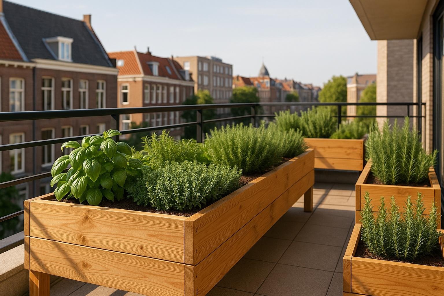 Kruidentuin verhoogd aanleggen: van balkon tot tuin met Nederlandse klimaat tips