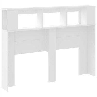 vidaXL LED Hoofdeinde 140cm Wit - 47% Korting!