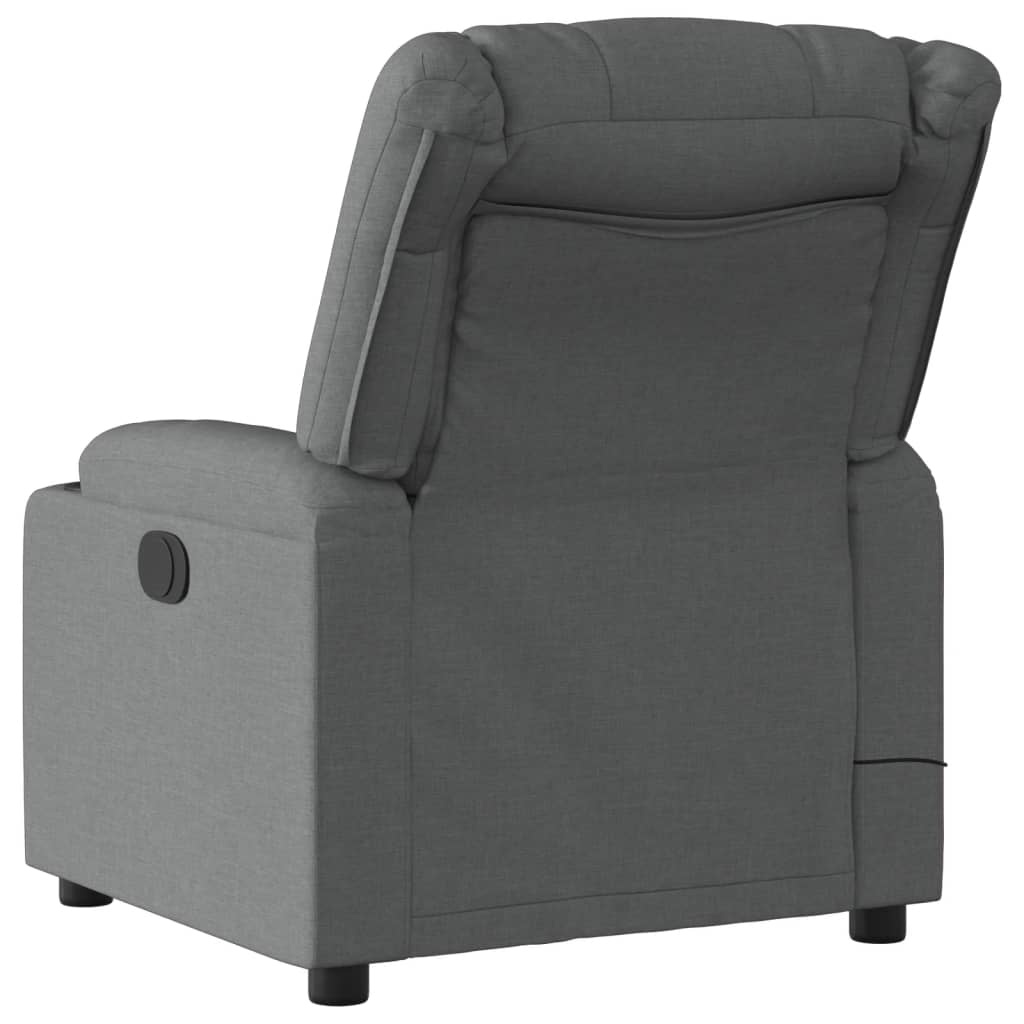 vidaXL Massagestoel Donkergrijs - 42% Korting!