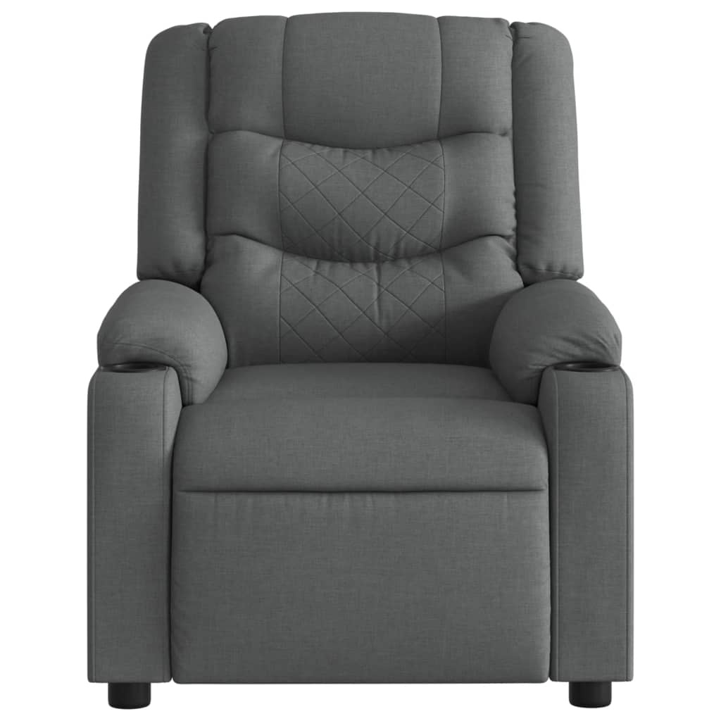 vidaXL Massagestoel Donkergrijs - 42% Korting!