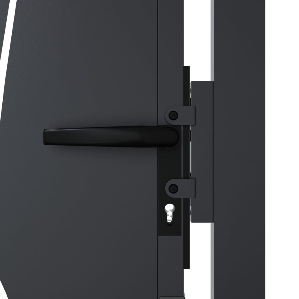 vidaXL Poort 105x180cm Antraciet - Krasjes - 35% Korting!