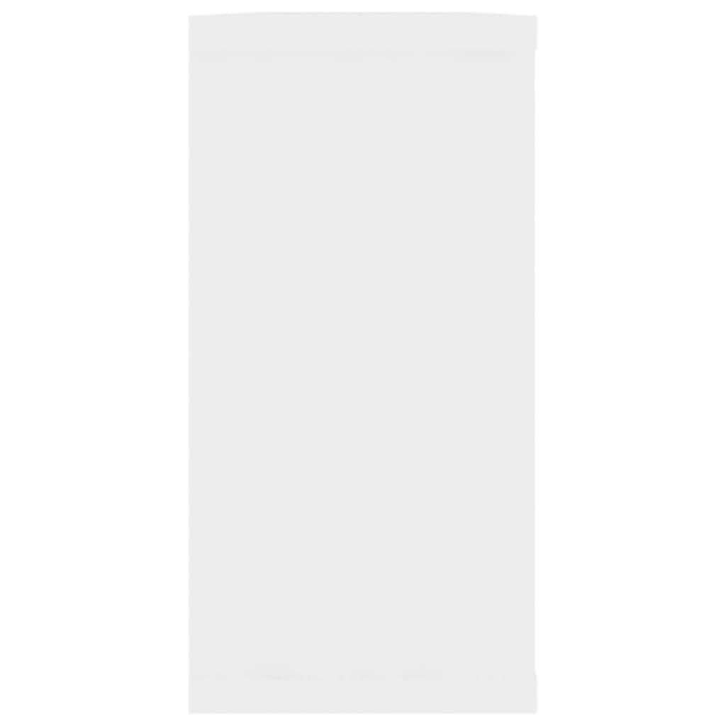 vidaXL Wandschappen Kubus Wit (2 st) - 100x15x30cm - 35% Korting!