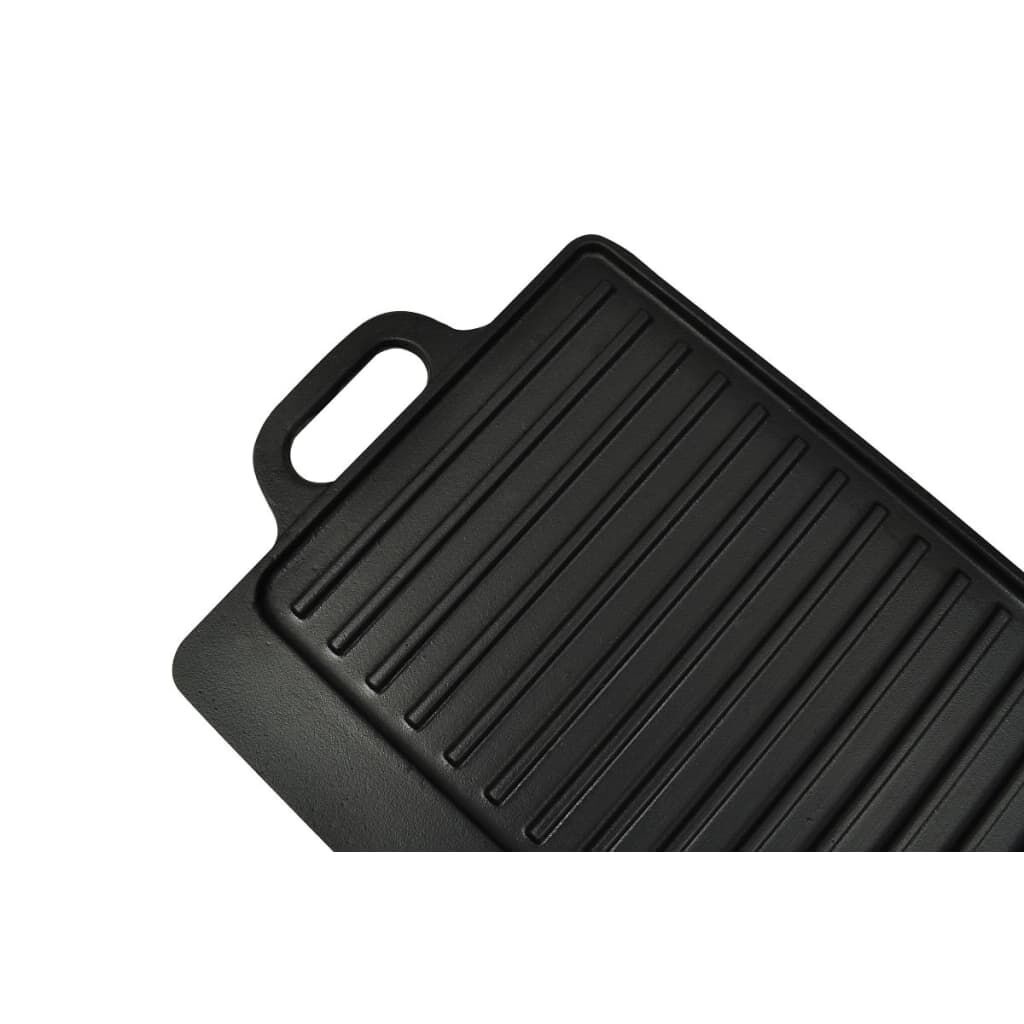 vidaXL Dubbelzijdige Grillplaat 50x23cm Gietijzer - 35% Korting!