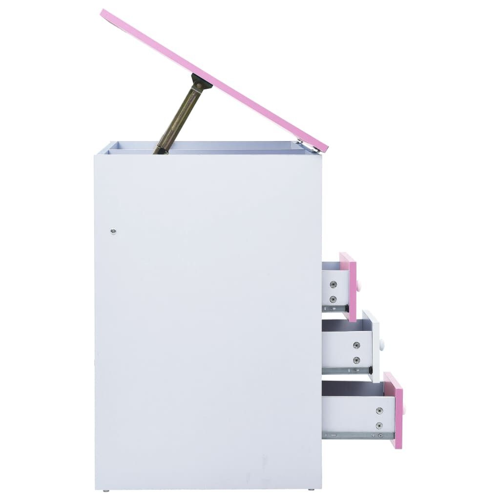 Kindertekentafel/Bureau Roze/Wit - 35% Korting!
