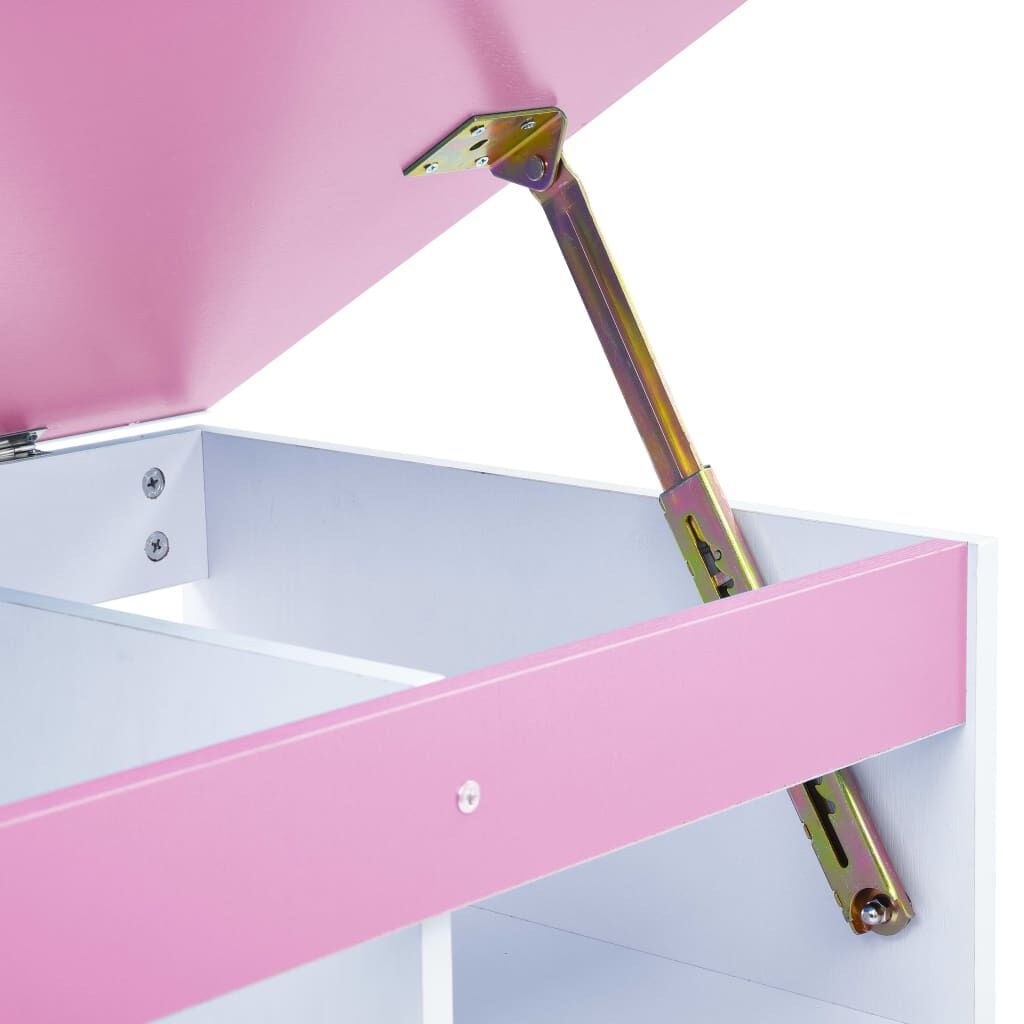 Kindertekentafel/Bureau Roze/Wit - 35% Korting!