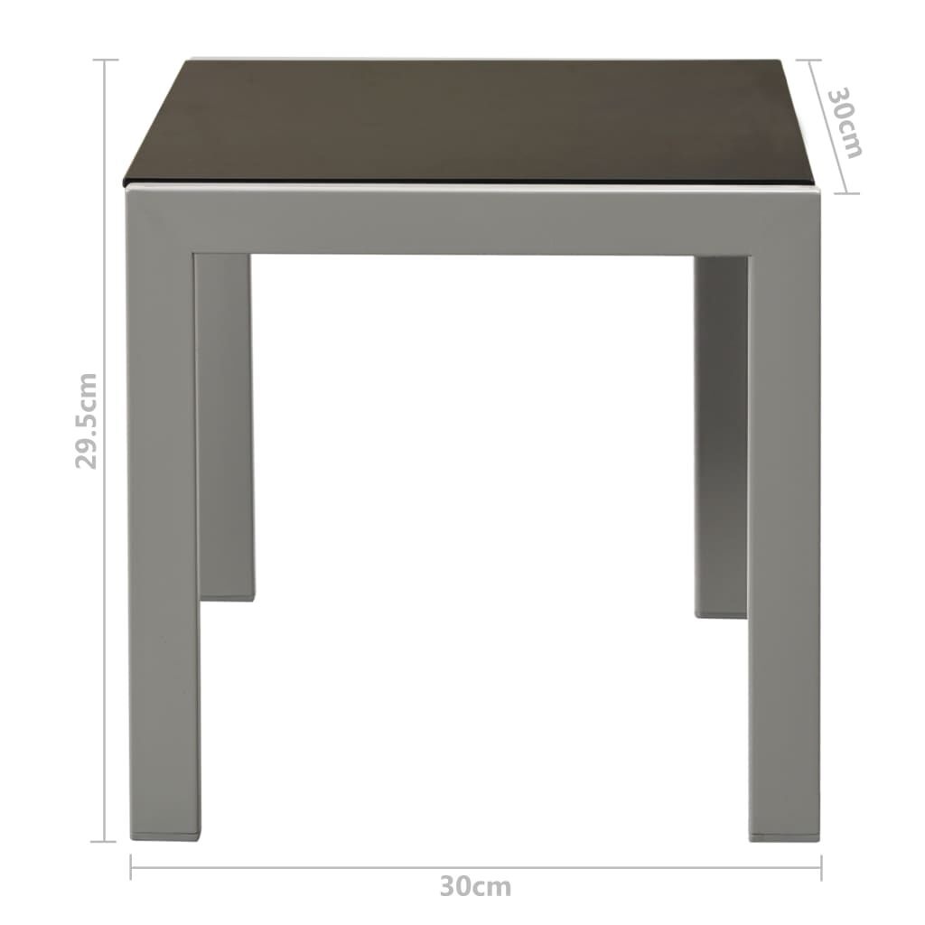 Ligbedden Set (2) + Tafel Zwart - 35% Korting!