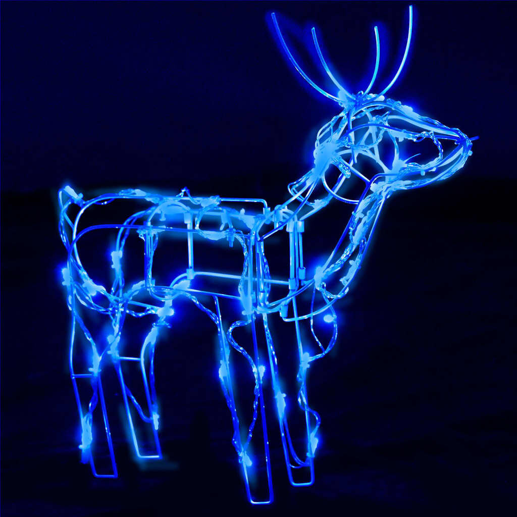 vidaXL Kerst Rendieren 3-delig, 229 LED's - 65% Korting!