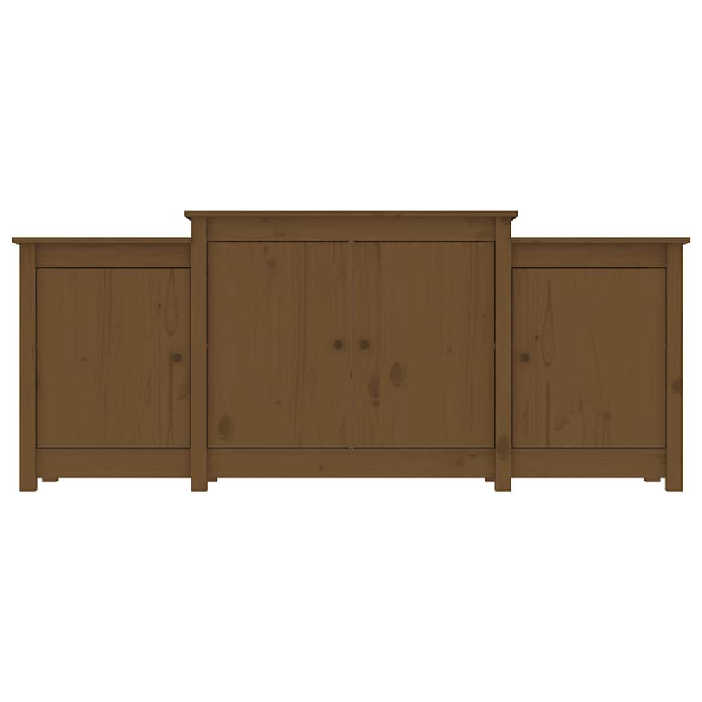 vidaXL Dressoir Grenenhout Honingbruin 164cm - 35% Korting!