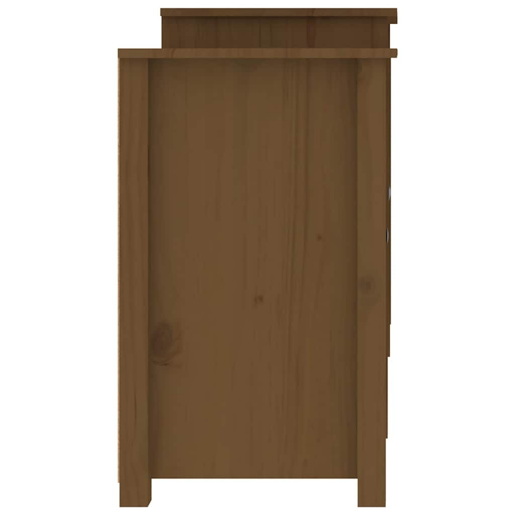 vidaXL Dressoir Grenenhout Honingbruin 164cm - 35% Korting!