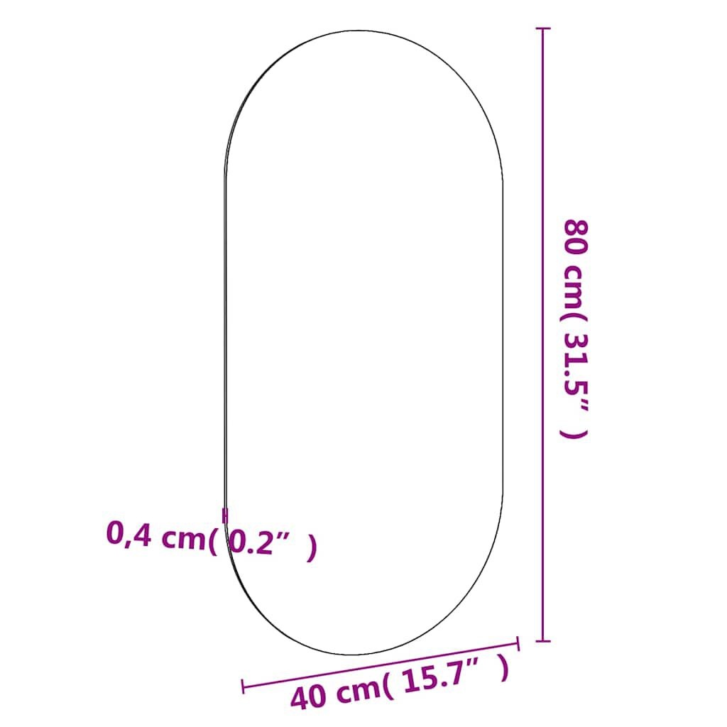 vidaXL Spiegel 100x50 cm - 35% Korting! (Retour)