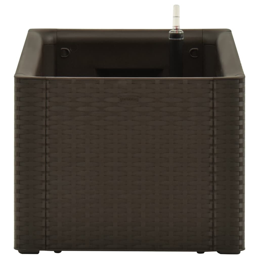 VidaXL Plantenbak Mokka Zelfbewatering 100cm - 35% Korting!