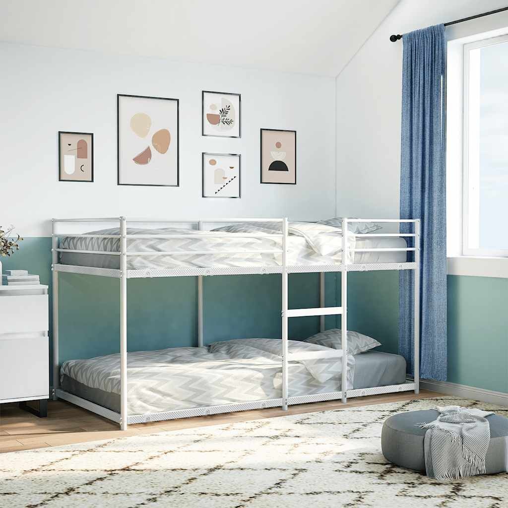 vidaXL Stapelbed 90x200 Wit - 45% Korting! Gebruikssporen