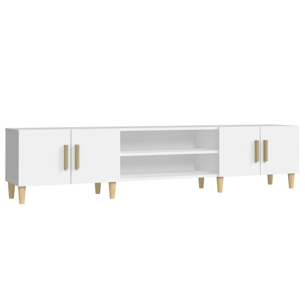 VidaXL TV-Meubel Wit 180cm - 35% Korting! (Beschadigde Verpakking)