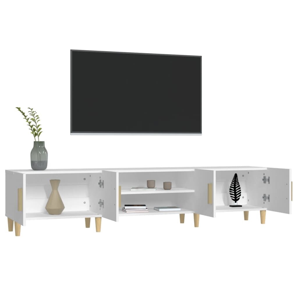 VidaXL TV-Meubel Wit 180cm - 35% Korting! (Beschadigde Verpakking)