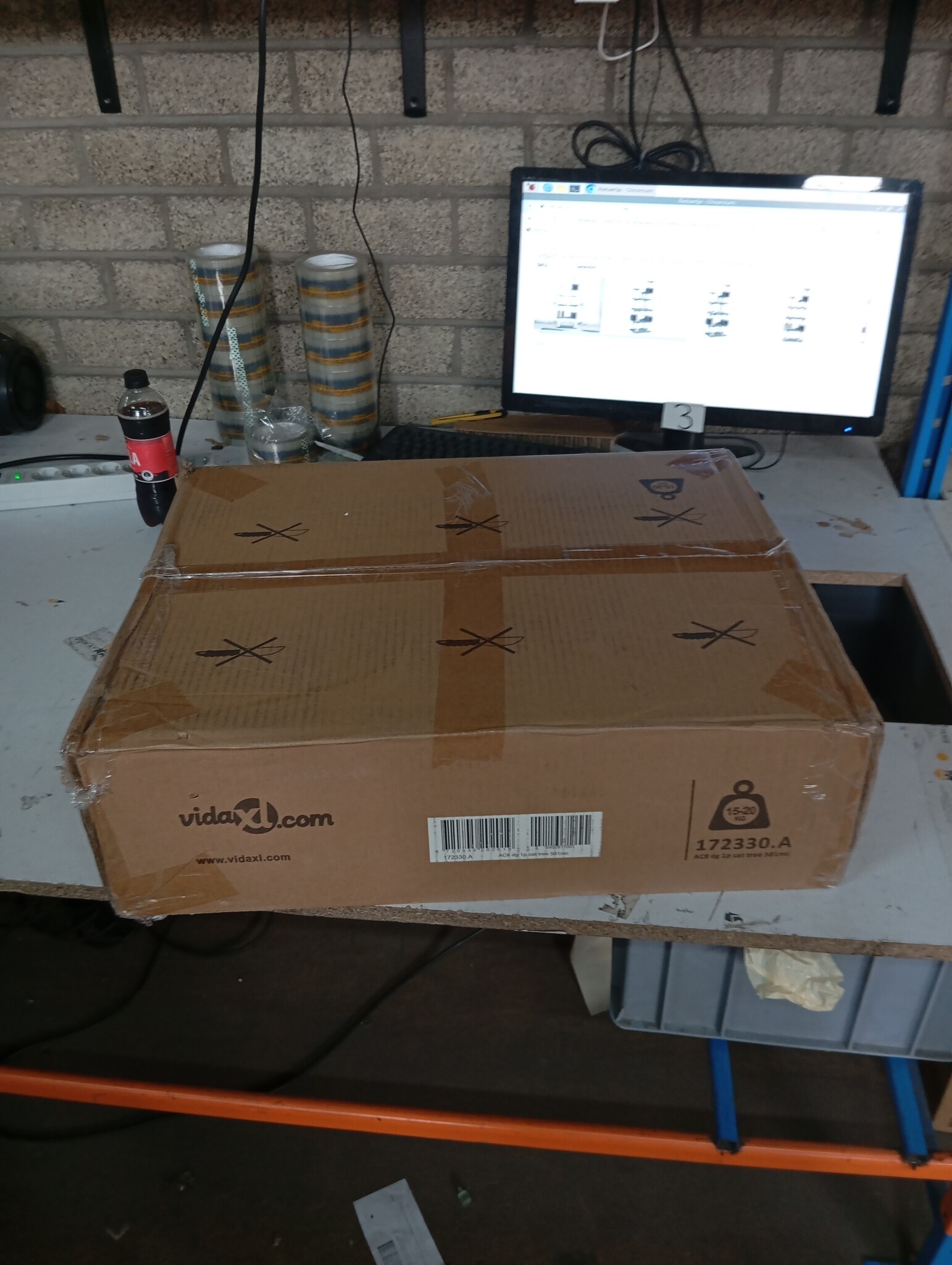 Kattenmeubel met Krabpalen 188cm - 55% Korting! (Retourdeal)