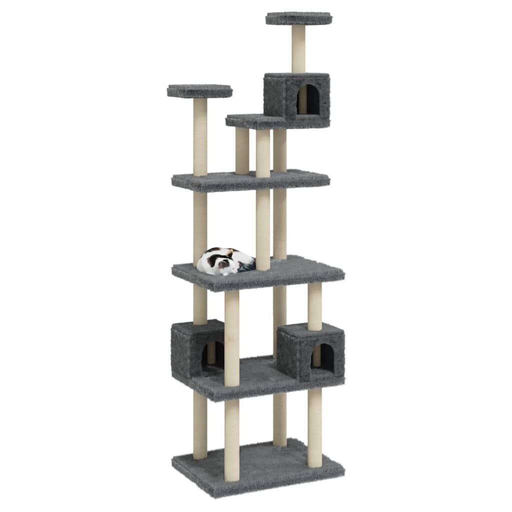 Kattenmeubel met Krabpalen 188cm - 55% Korting! (Retourdeal)
