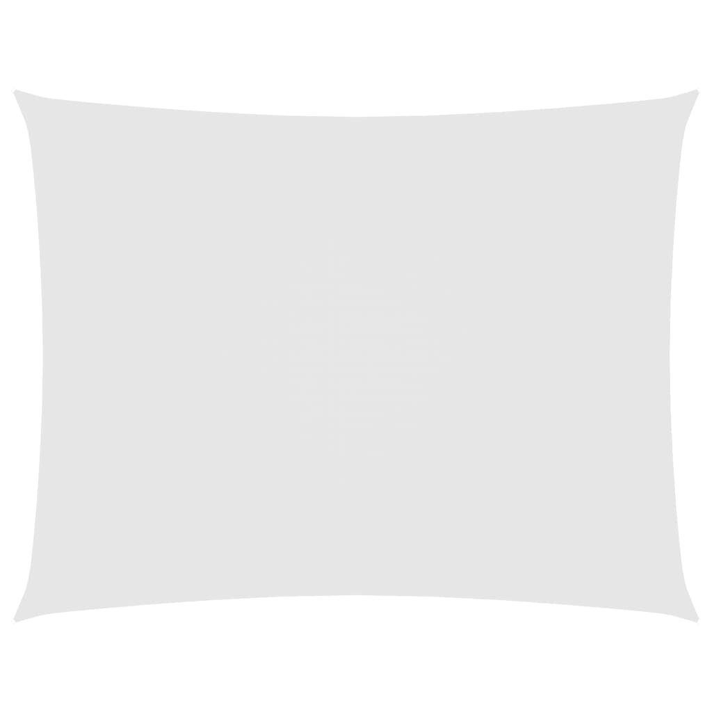 Zonnescherm Rechthoek Wit 5x7m - 35% Korting!