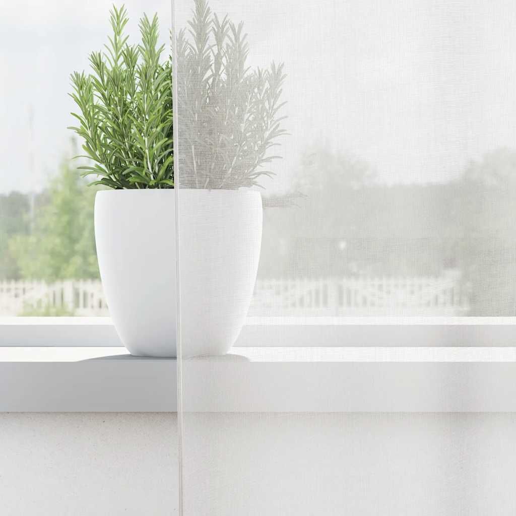 vidaXL Witte Gordijnen 140x245cm (2 st.) - 45% Korting!