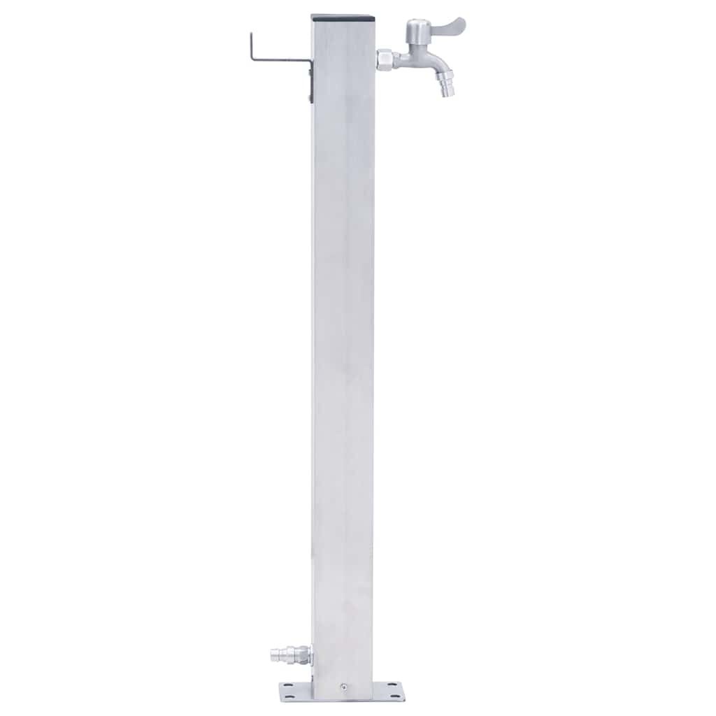 vidaXL Waterzuil Vierkant RVS 100cm - 35% Korting!