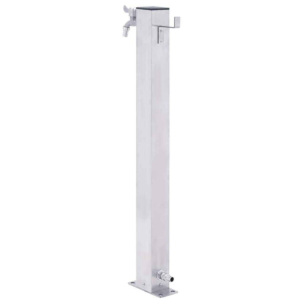 vidaXL Waterzuil Vierkant RVS 100cm - 35% Korting!