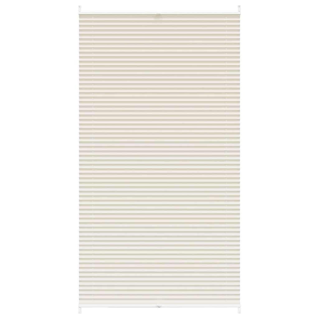 Plisséjaloezie Crème 100x200cm - 65% Korting!