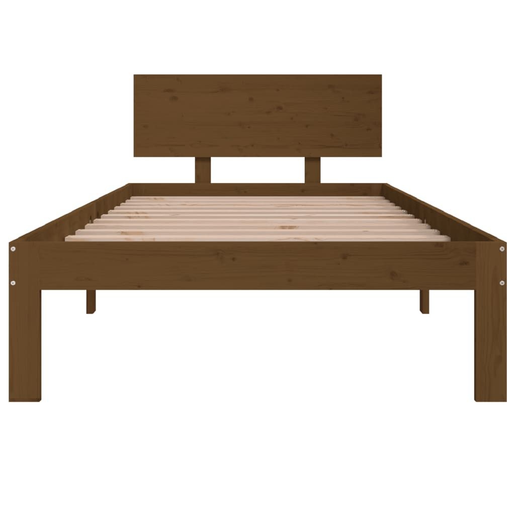 Grenen Bedframe 90x200 Honingbruin -35% Korting!