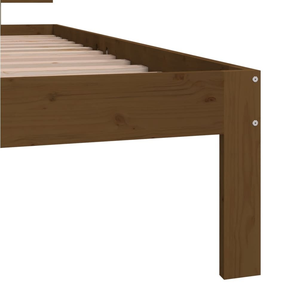 Grenen Bedframe 90x200 Honingbruin -35% Korting!