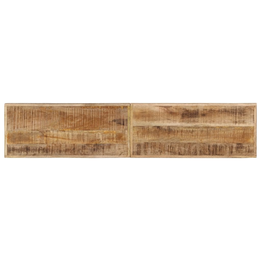 vidaXL Bankje Mango/Staal 160cm - 35% Korting! (Retour)