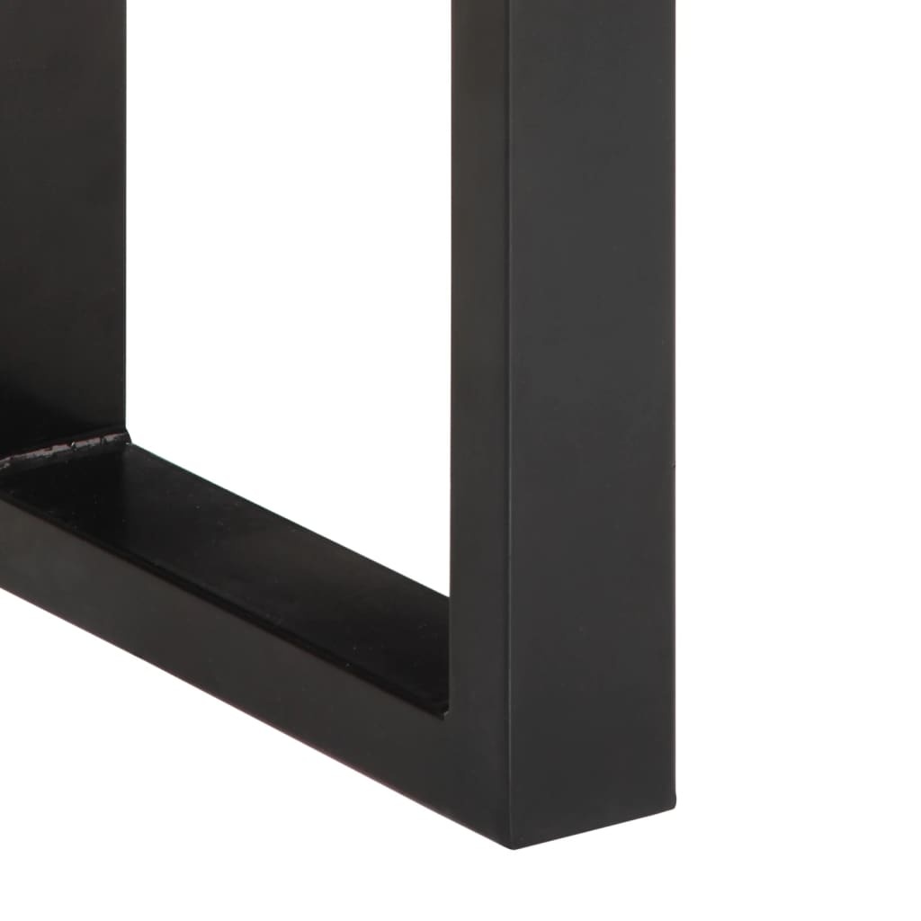vidaXL Bankje Mango/Staal 160cm - 35% Korting! (Retour)