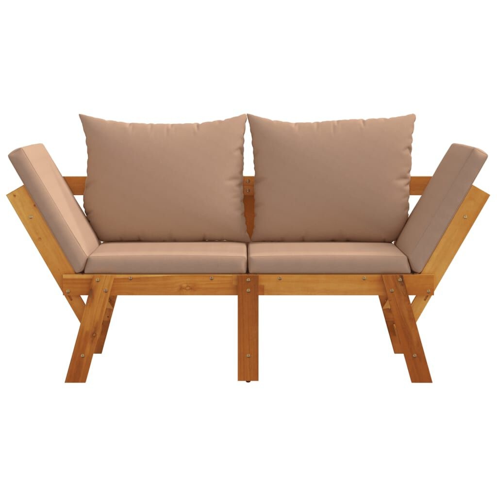 Tuinbank Acaciahout 2-in-1 met Kussens -45% Korting!