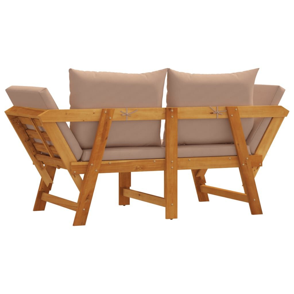 Tuinbank Acaciahout 2-in-1 met Kussens -45% Korting!