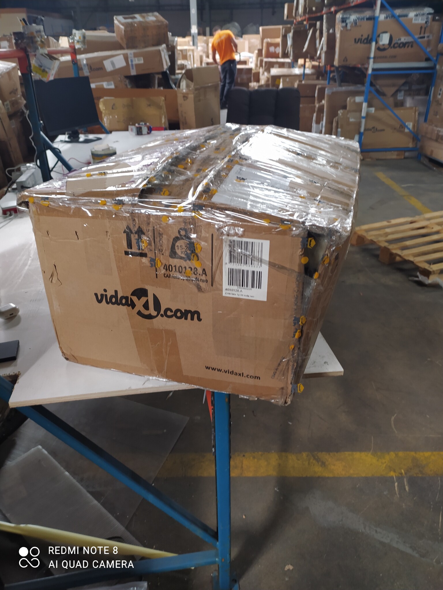 vidaXL Fauteuil Taupe 60cm - 45% Korting! (Retour)