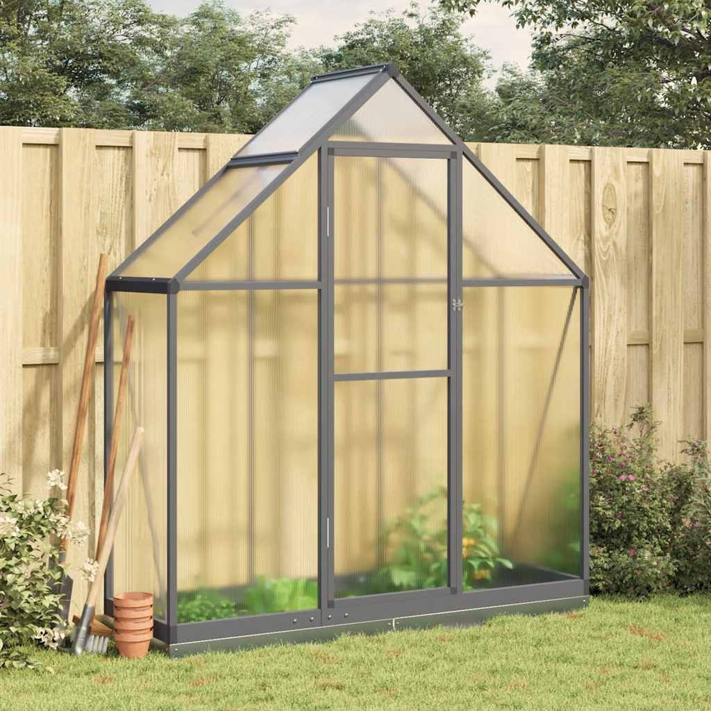 vidaXL Tuinkas met Frame - 169cm - Antraciet - 35% Korting!