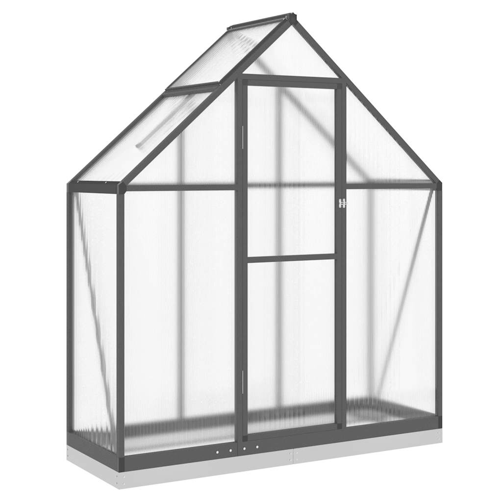 vidaXL Tuinkas met Frame - 169cm - Antraciet - 35% Korting!