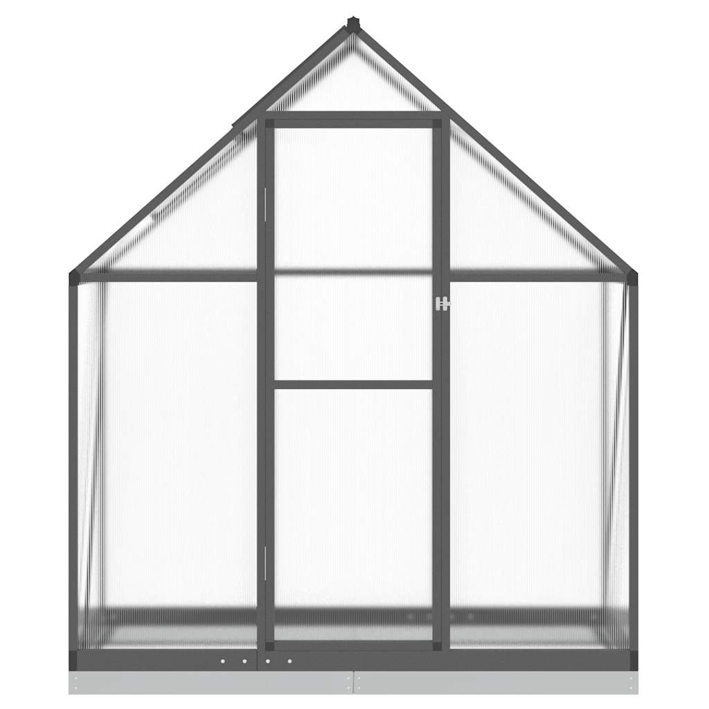 vidaXL Tuinkas met Frame - 169cm - Antraciet - 35% Korting!