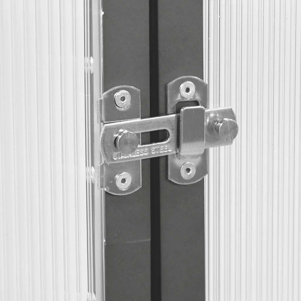 vidaXL Tuinkas met Frame - 169cm - Antraciet - 35% Korting!