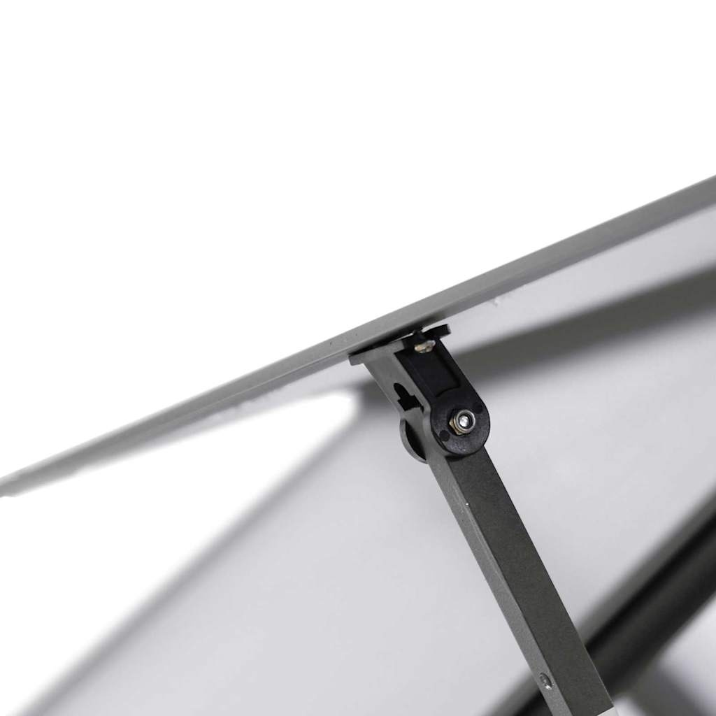 vidaXL Tuinkas met Frame - 169cm - Antraciet - 35% Korting!
