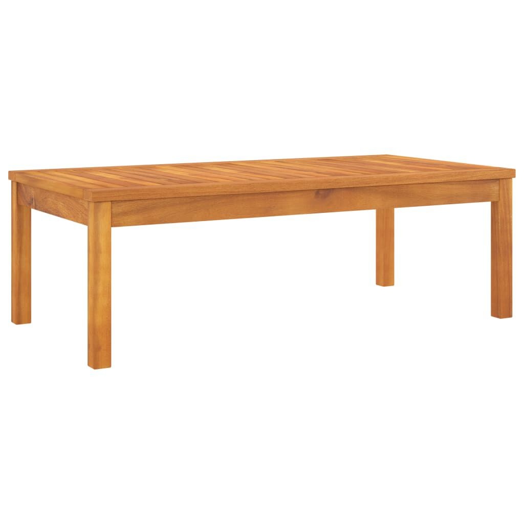 Salontafel Acaciahout 100x50cm - 35% Korting! Zo Goed Als Nieuw