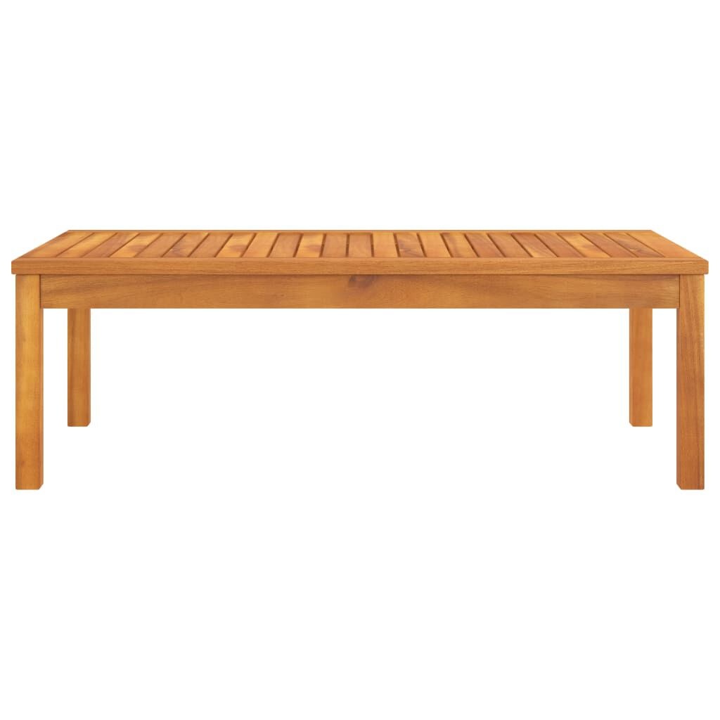 Salontafel Acaciahout 100x50cm - 35% Korting! Zo Goed Als Nieuw