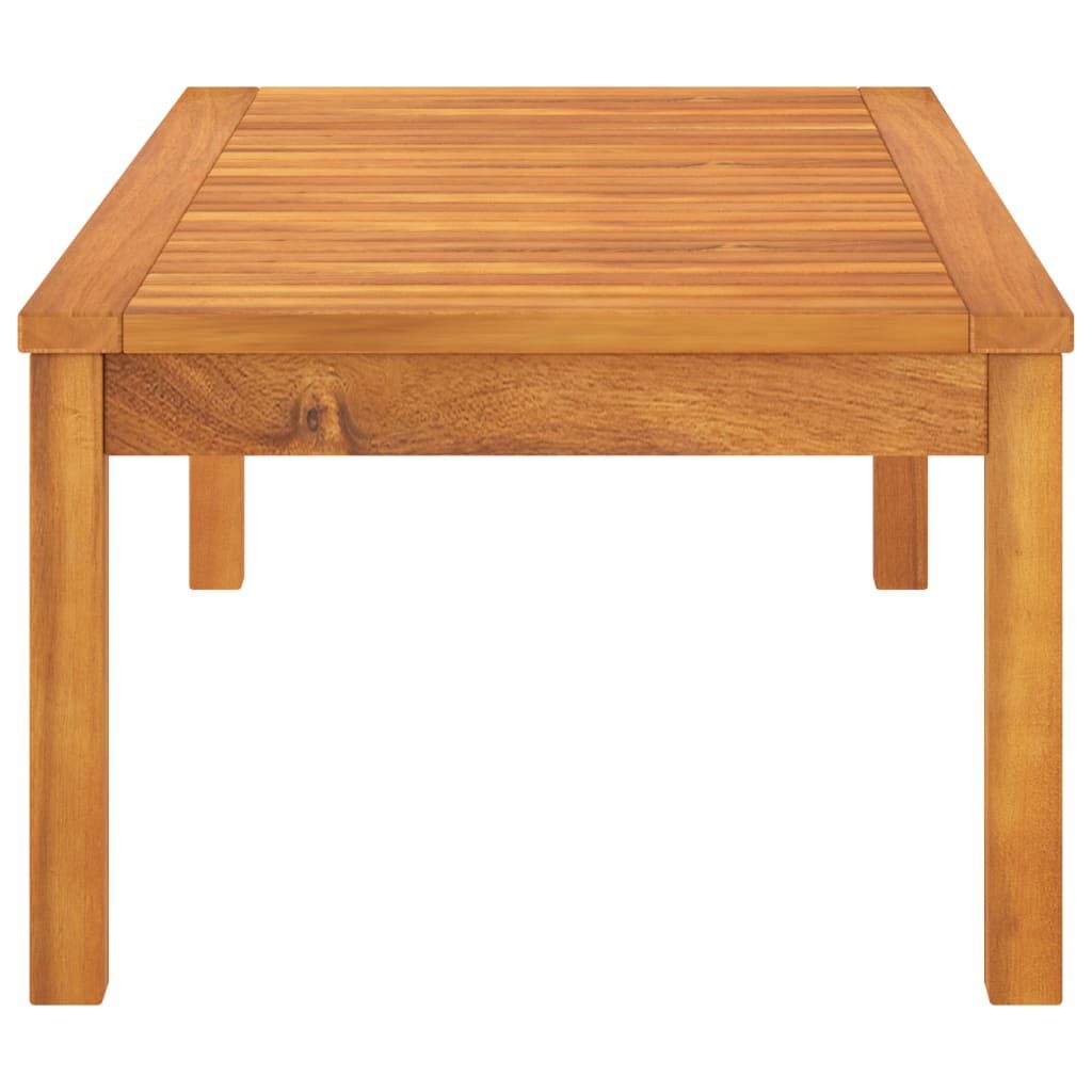 Salontafel Acaciahout 100x50cm - 35% Korting! Zo Goed Als Nieuw