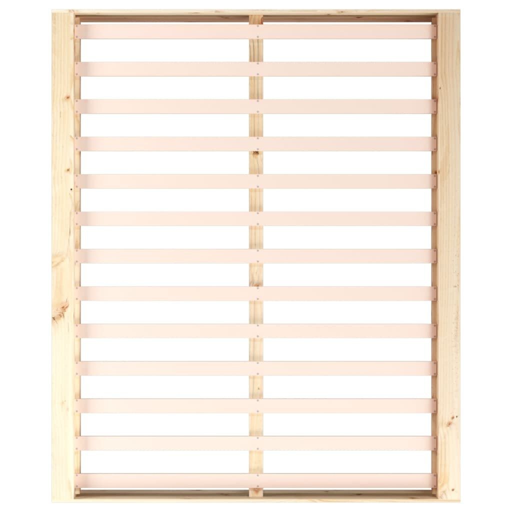 VidaXL Bedframe 120x200 cm Grenenhout - 35% Korting!