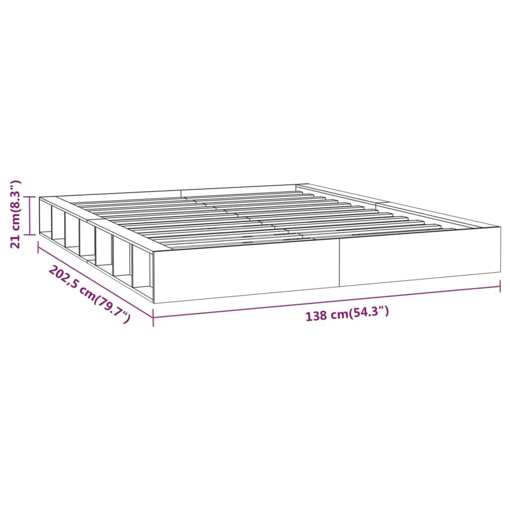 VidaXL Bedframe 120x200 cm Grenenhout - 35% Korting!