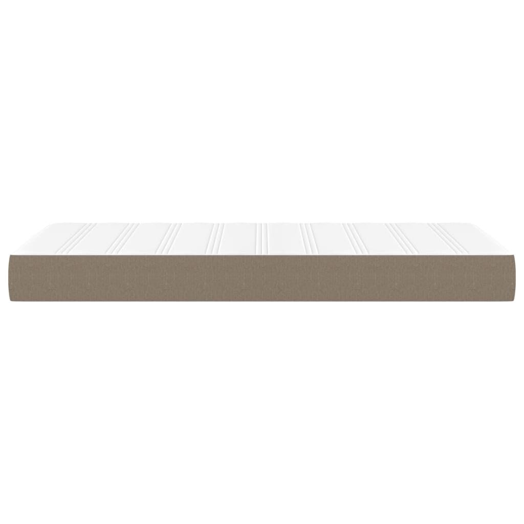 vidaXL Pocketveringmatras 80x200 Taupe - 42% Korting!