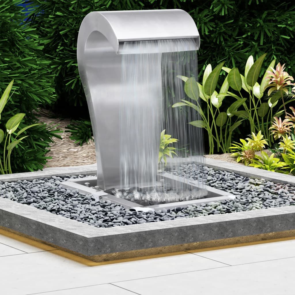 Tuinwaterval RVS - 50% Korting! - VidaXL