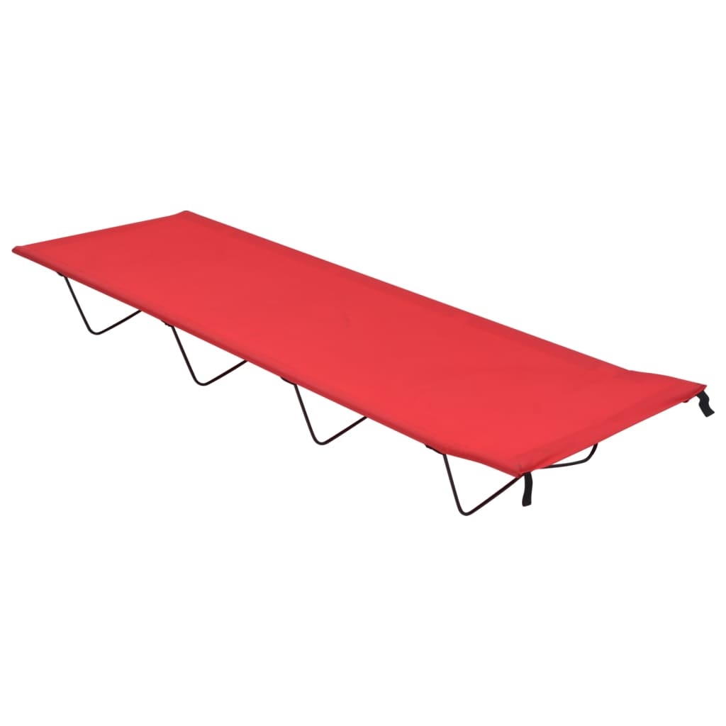 vidaXL Campingbedden (2 st) Rood - 35% Korting! Licht beschadigd