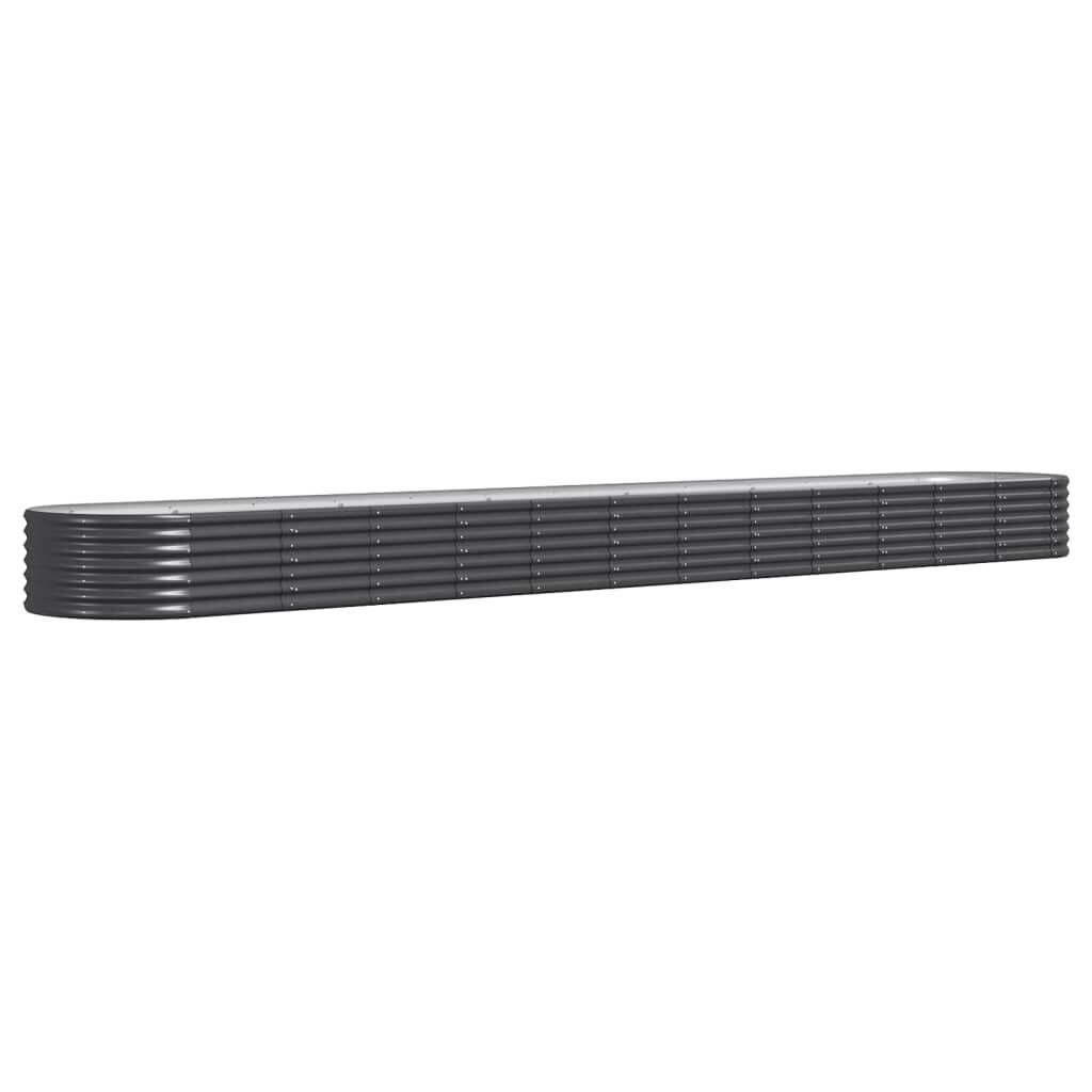 vidaXL Plantenbak Antraciet 512cm - 35% Korting!