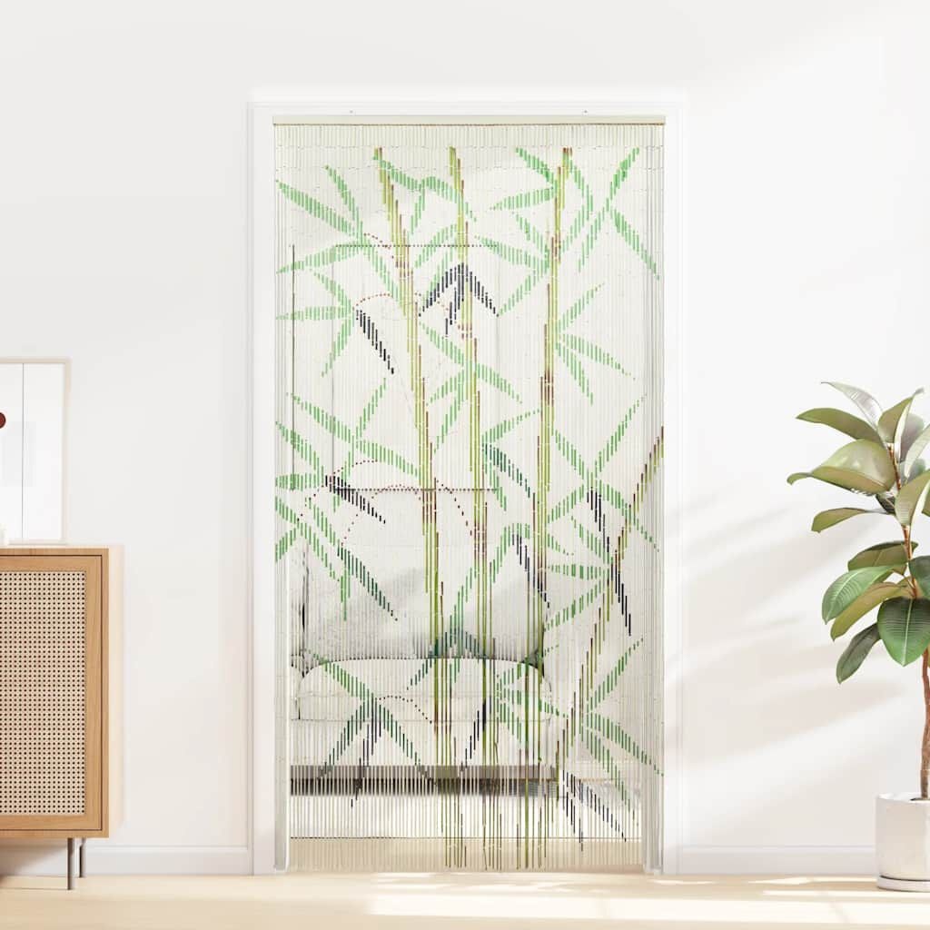 vidaXL Insectengordijn Bamboe Print 100x200 - 35% Korting!
