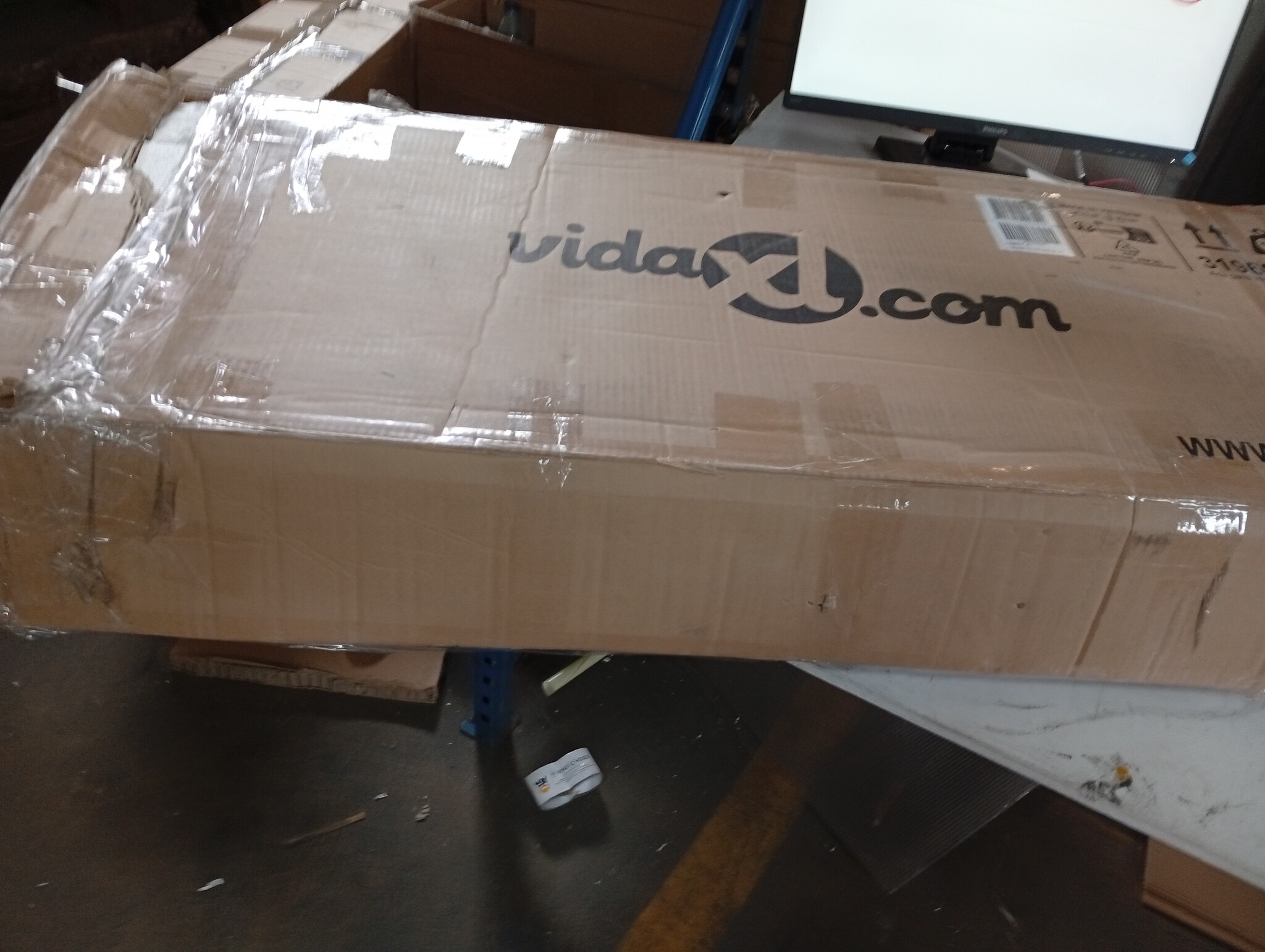 vidaXL Tuinwandtafel Acaciahout 110cm - 45% Korting!