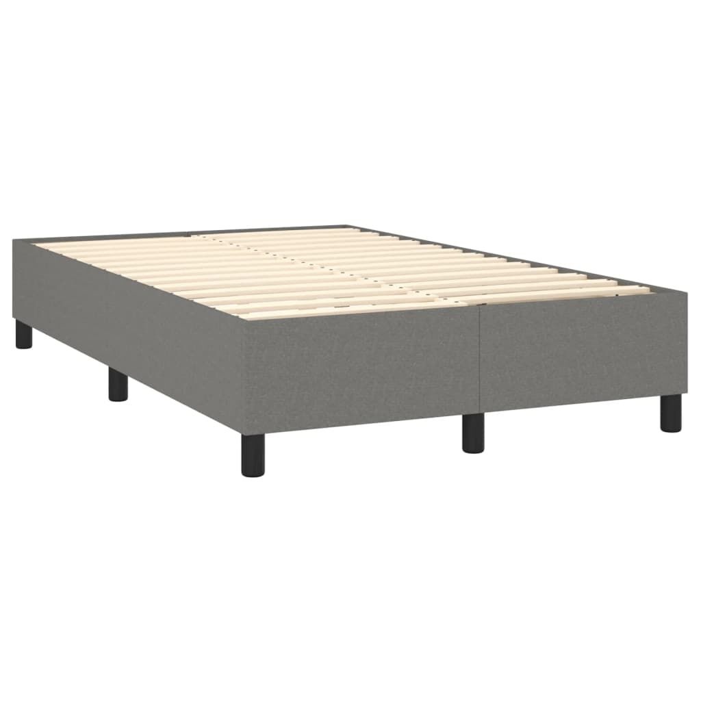 vidaXL Bedframe 120x200 Donkergrijs -35% Korting!